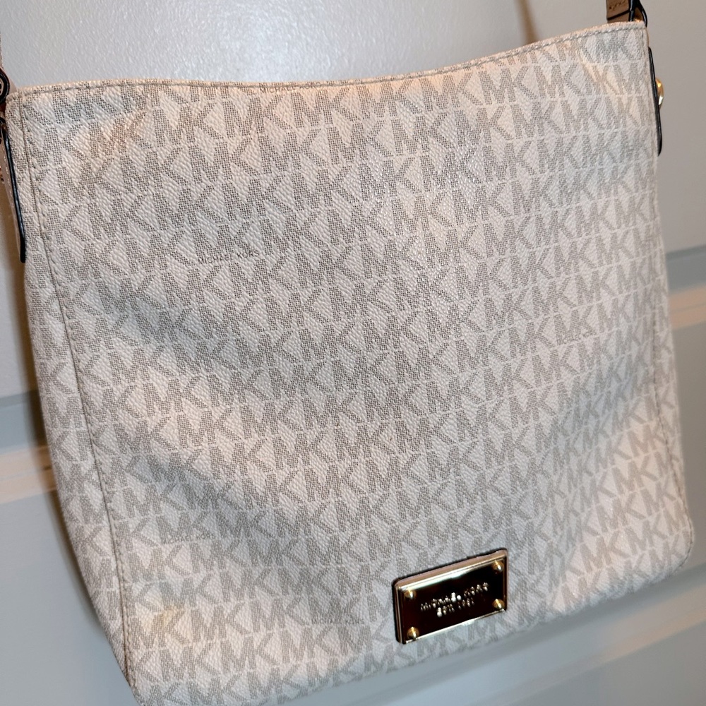 Michael Kors White Crossbody
